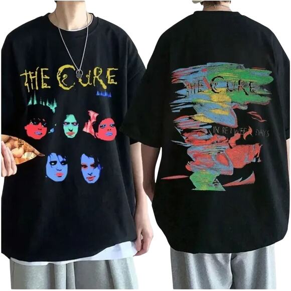 The Cure IN BETWEEN DAYS 1988 T-shirt, Size S /M - Picture 3 of 8